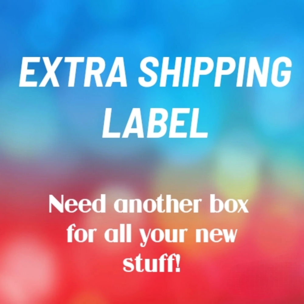 Extra Shipping Label
